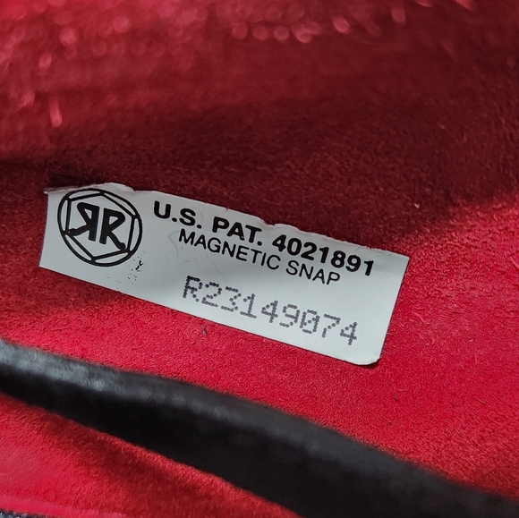 Salvatore Ferragamo black red Vintage Clutch/Crossbody - Picture 13 of 13